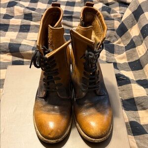 Patricia Nash Women’s Leather Lace-Up Sicily Boots